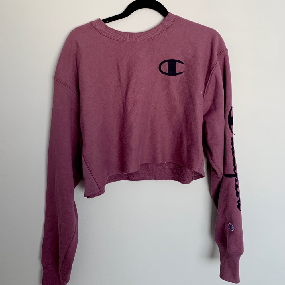 Champions cropped sweatshirt